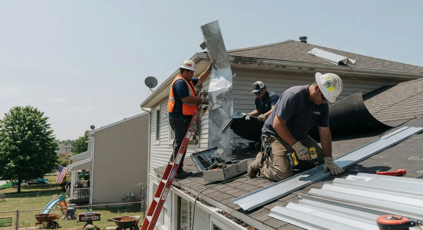 Metal Roofing Installation in Wayan, ID near me